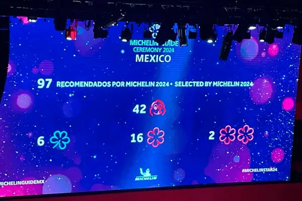 Guía Michelin 2024 - Restaurantes en México